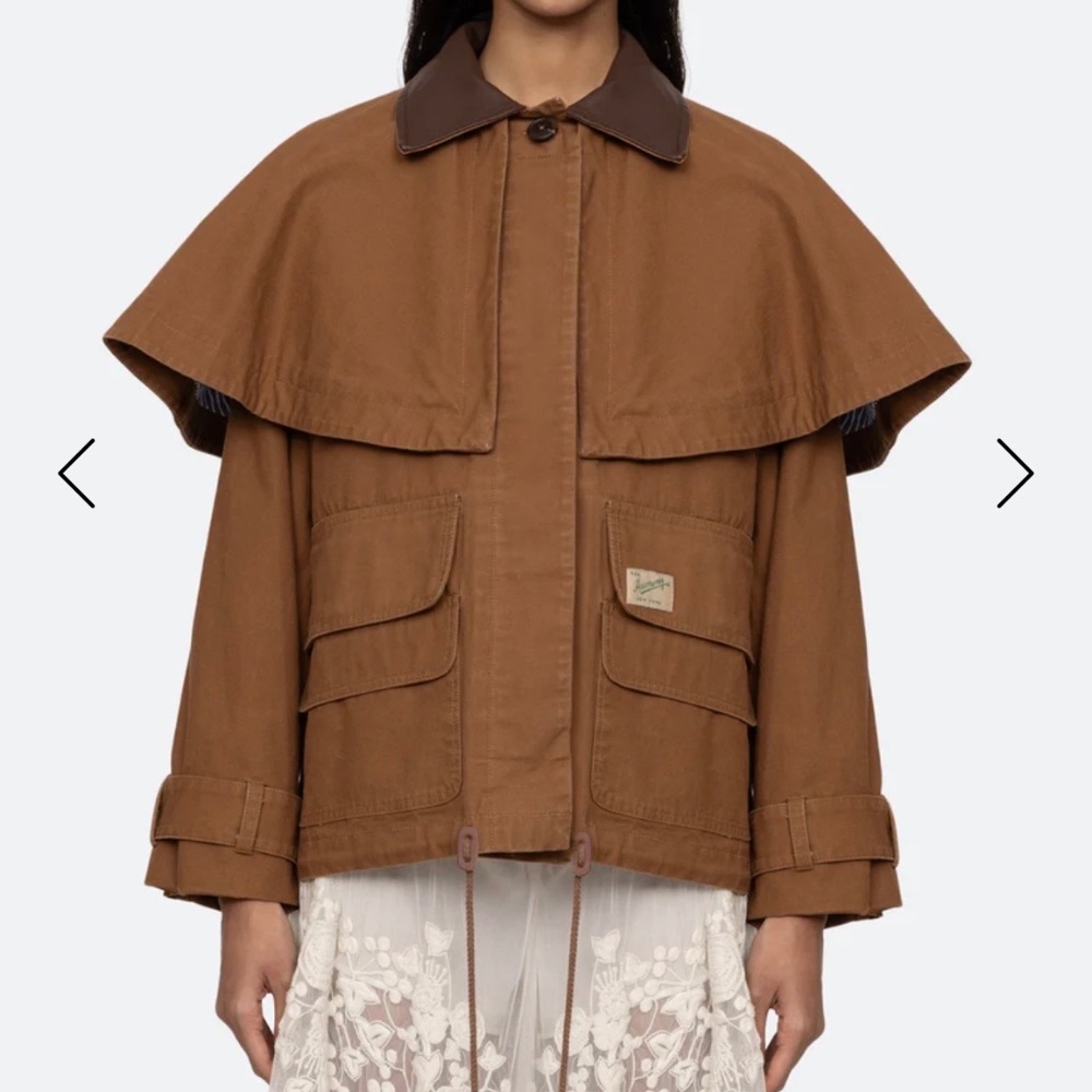 NWT Sea New York Carolyn Cape Jacket
